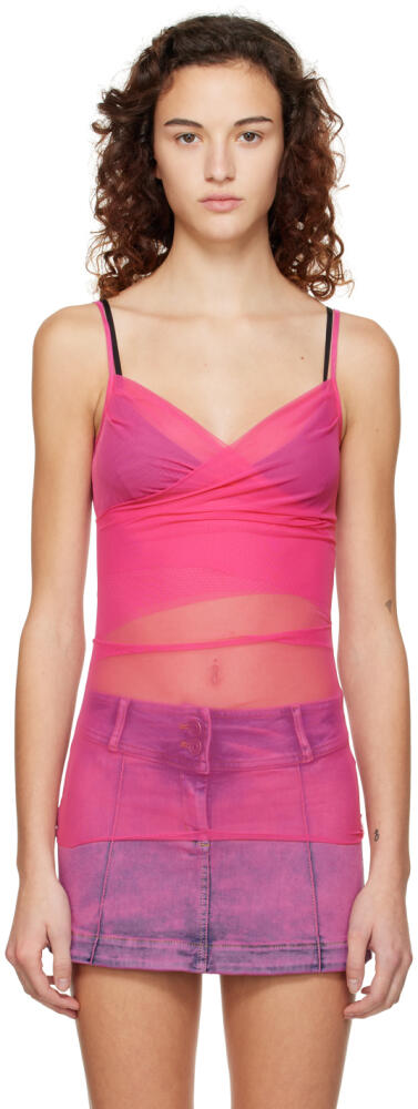 Gimaguas SSENSE Exclusive Pink Laura Tank Top Cover