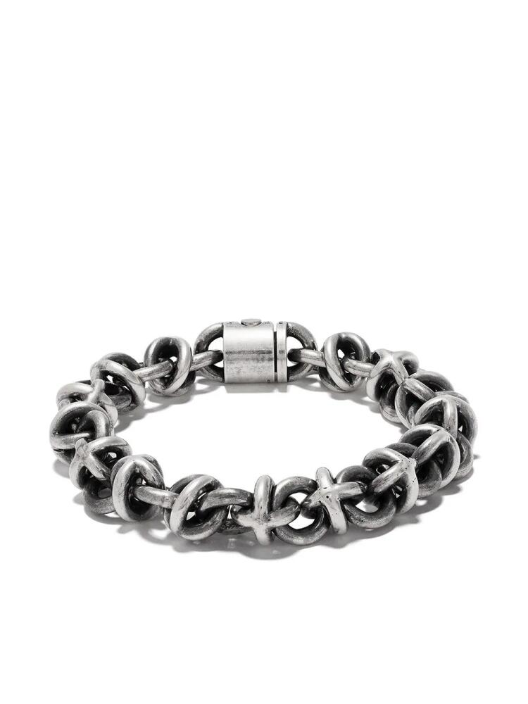 Le Gramme 87g entrelacs bracelet - Silver Cover