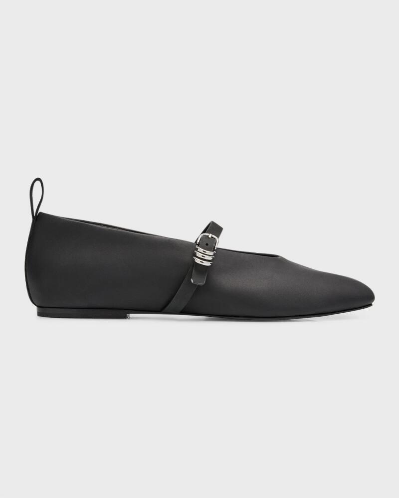 Rag & Bone Spire Leather Mary Jane Ballerina Flats Cover