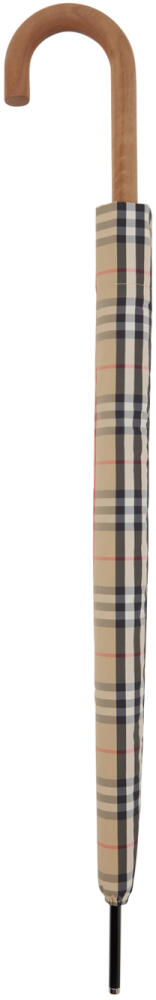 Burberry Beige Check Umbrella Cover