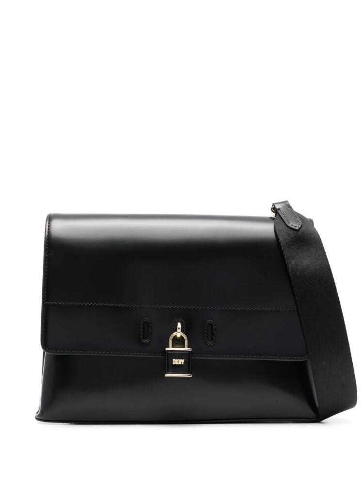 DKNY Palmer leather crossbody bag - Black Cover