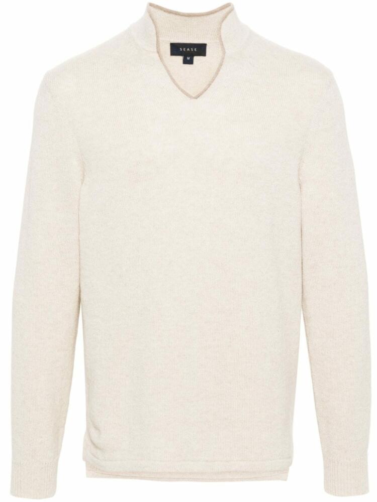 Sease fine-knit cashmere jumper - Neutrals Cover