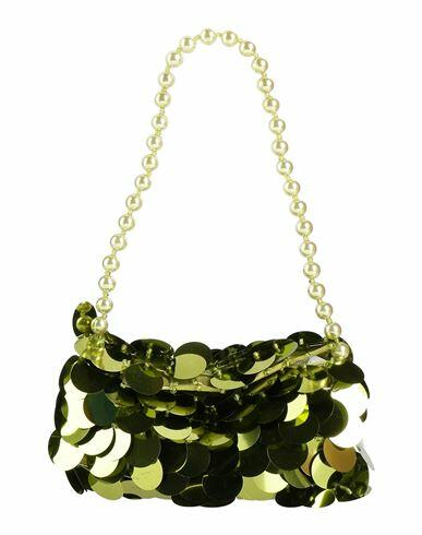 Vanina Woman Handbag Military green Textile fibers Cover