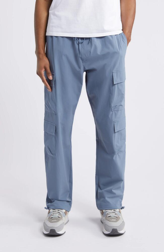 PacSun Harvey Drawstring Stretch Cargo Pants in Blue Mirage Cover