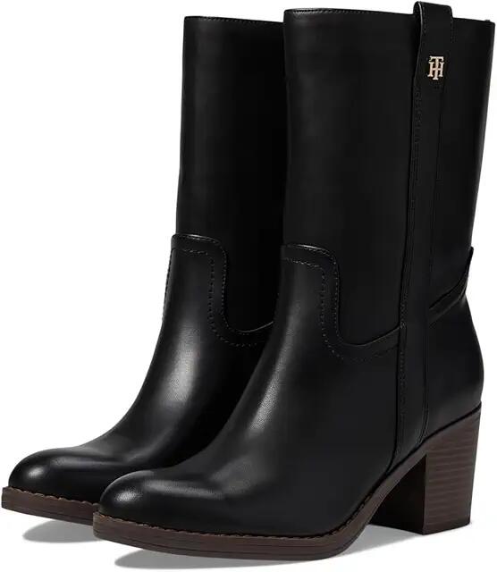 Tommy Hilfiger Theal (Black) Women's Boots Cover