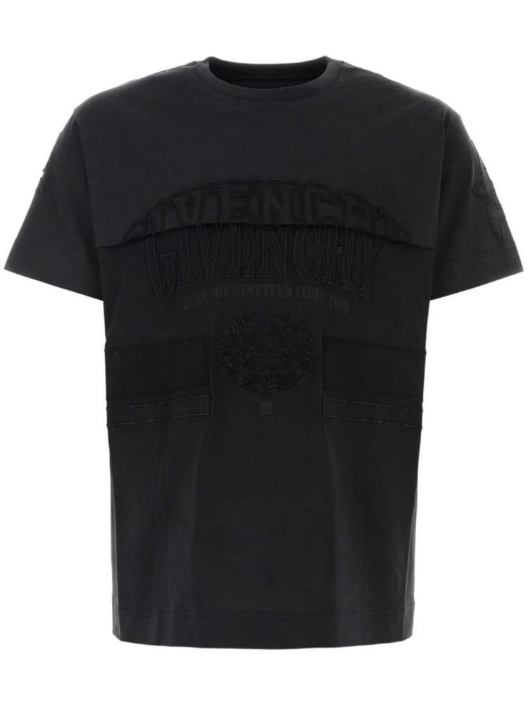 Givenchy layered cotton T-shirt - Black Cover