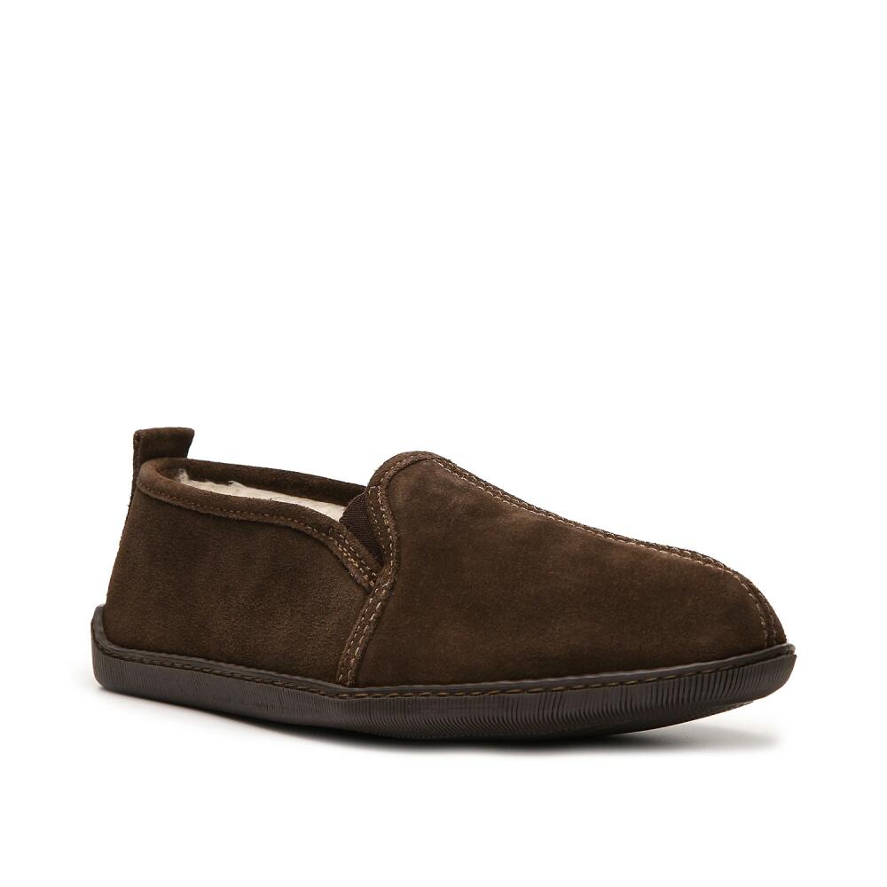 Minnetonka Pile Lined Romeo Slipper | Men's | Brown Cover