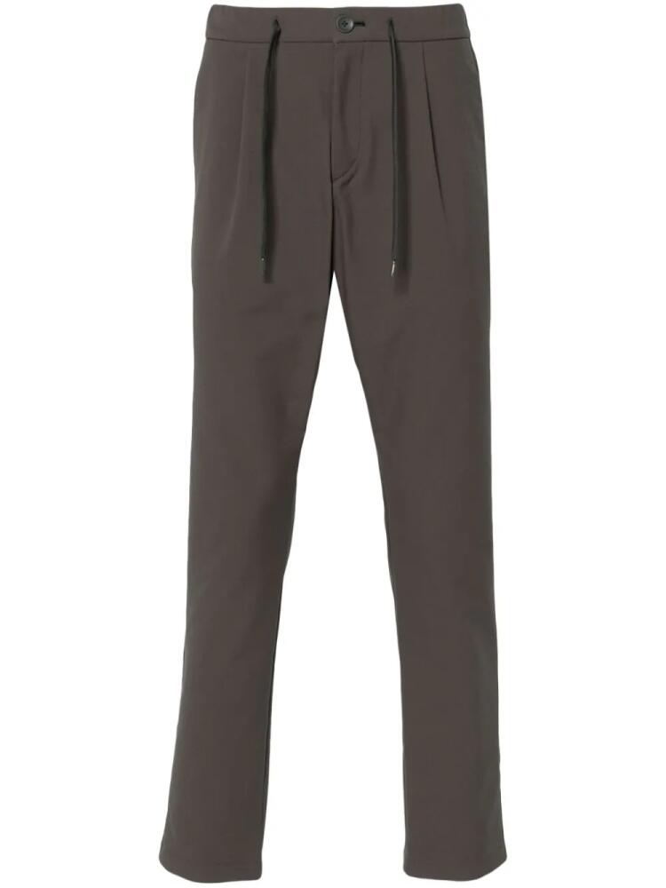 Herno plead-detail trousers - Grey Cover