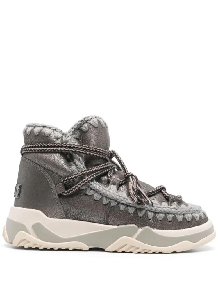 Mou Trainer Scoubidoo Lace boots - Grey Cover