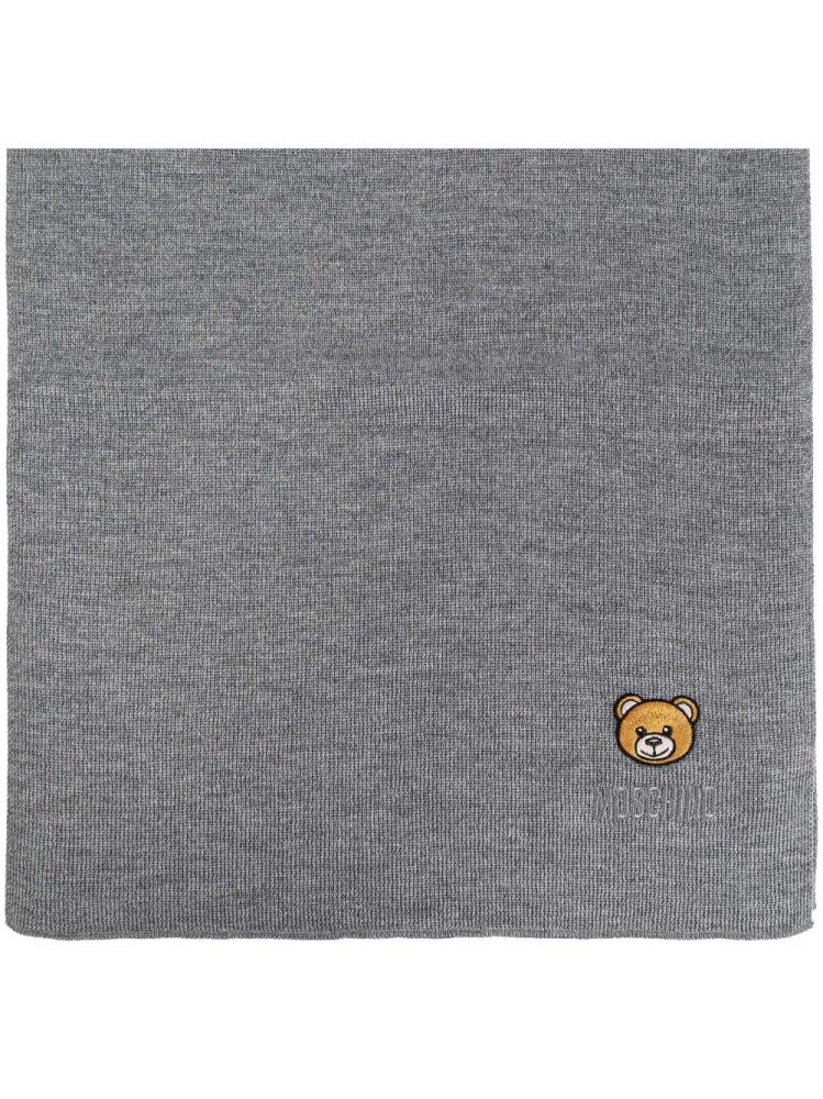 Moschino Teddy Bear scarf - Grey Cover