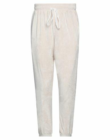 Takeshy Kurosawa Man Pants Ivory Polyester, Elastane Cover