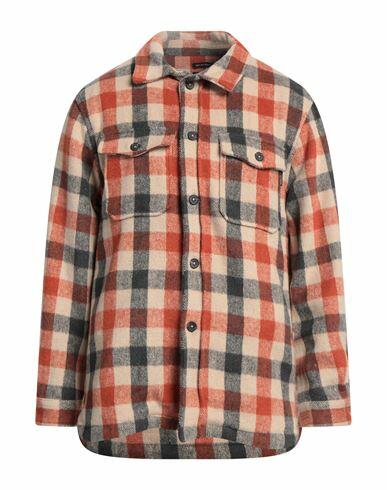 Why Not Brand Man Shirt Rust Polyester Cover