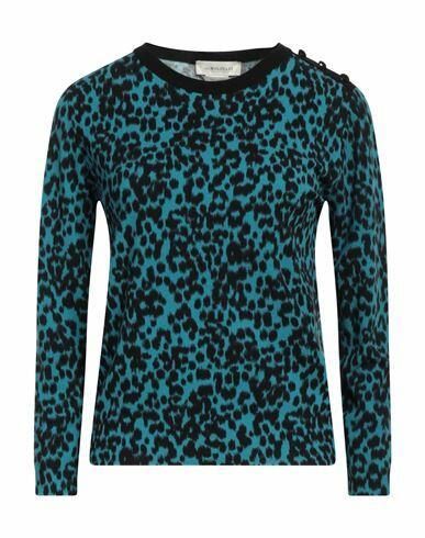 Anna Molinari Woman Sweater Blue Viscose, Elastane Cover