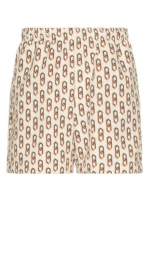 WAO The Swim Short in Cream Cover