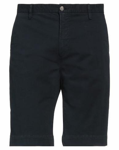 Markup Man Shorts & Bermuda Shorts Midnight blue Cotton, Elastane Cover