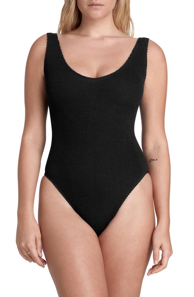 BOUND by Bond-Eye The Mara Ribbed One-Piece Swimsuit in Black Cover