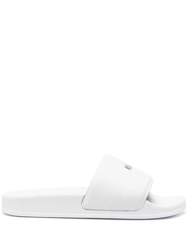 MSGM logo-print slides - White Cover