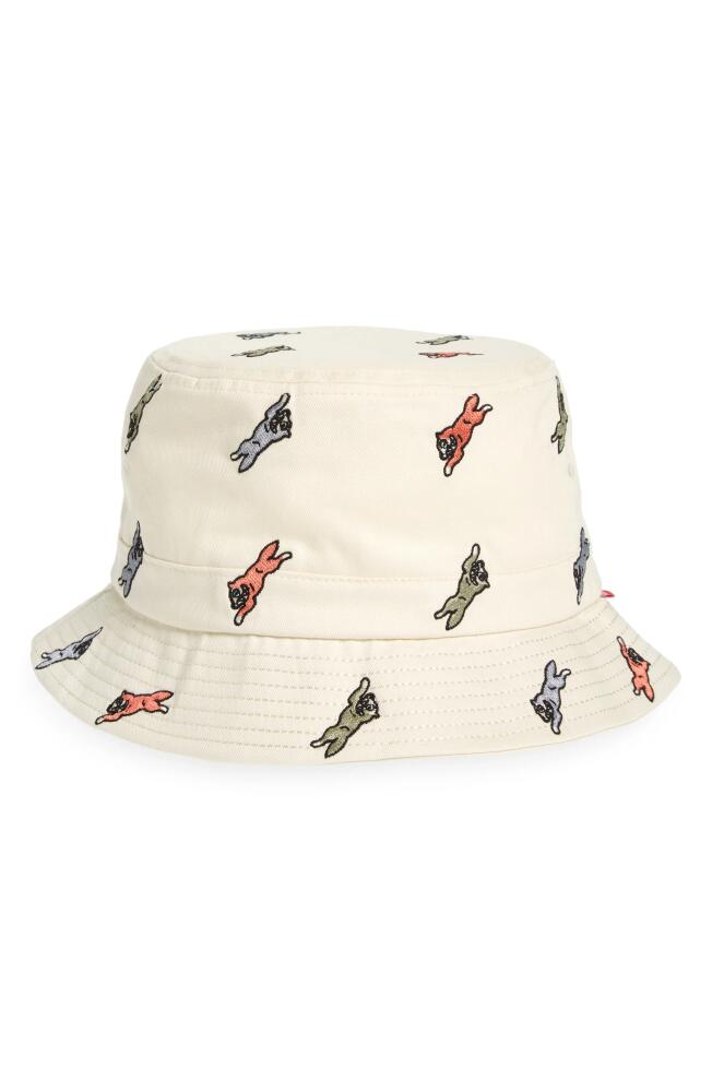 ICECREAM Running Bucket Hat in Antique White Cover