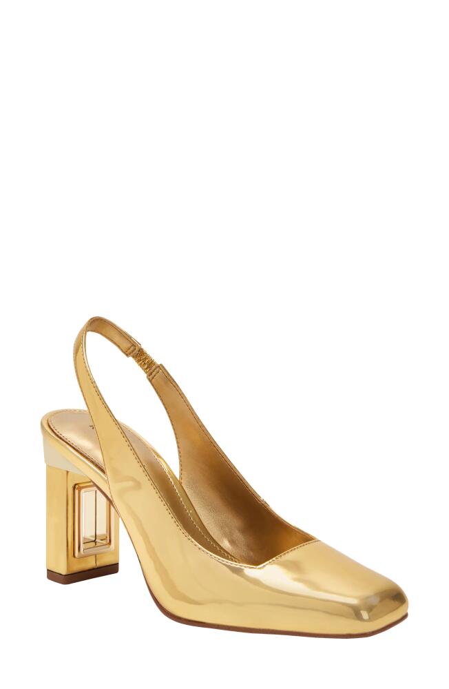 Katy Perry The Hollow Heel Slingback Pump in Gold Cover