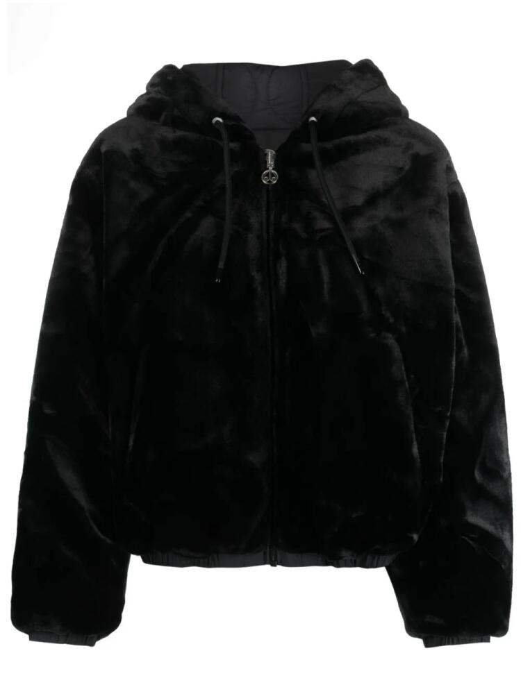 Moose Knuckles Portland Bunny faux-fur jacket - Black Cover