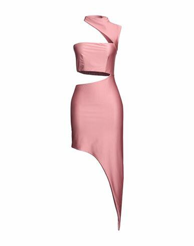 Cristinaeffe Woman Mini dress Pastel pink Polyester, Elastane Cover