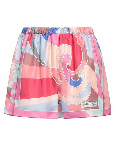 Pucci Woman Shorts & Bermuda Shorts Pink Silk Cover