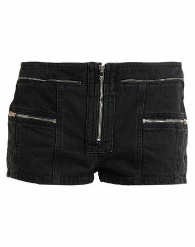 Isabel Marant Woman Denim shorts Black Cotton Cover