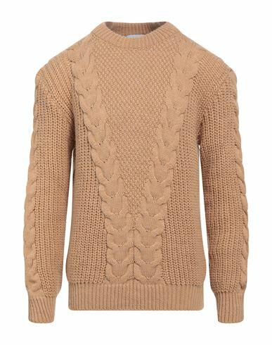 Family First Milano Man Sweater Camel Wool, Polyamide, Acrylic Cover