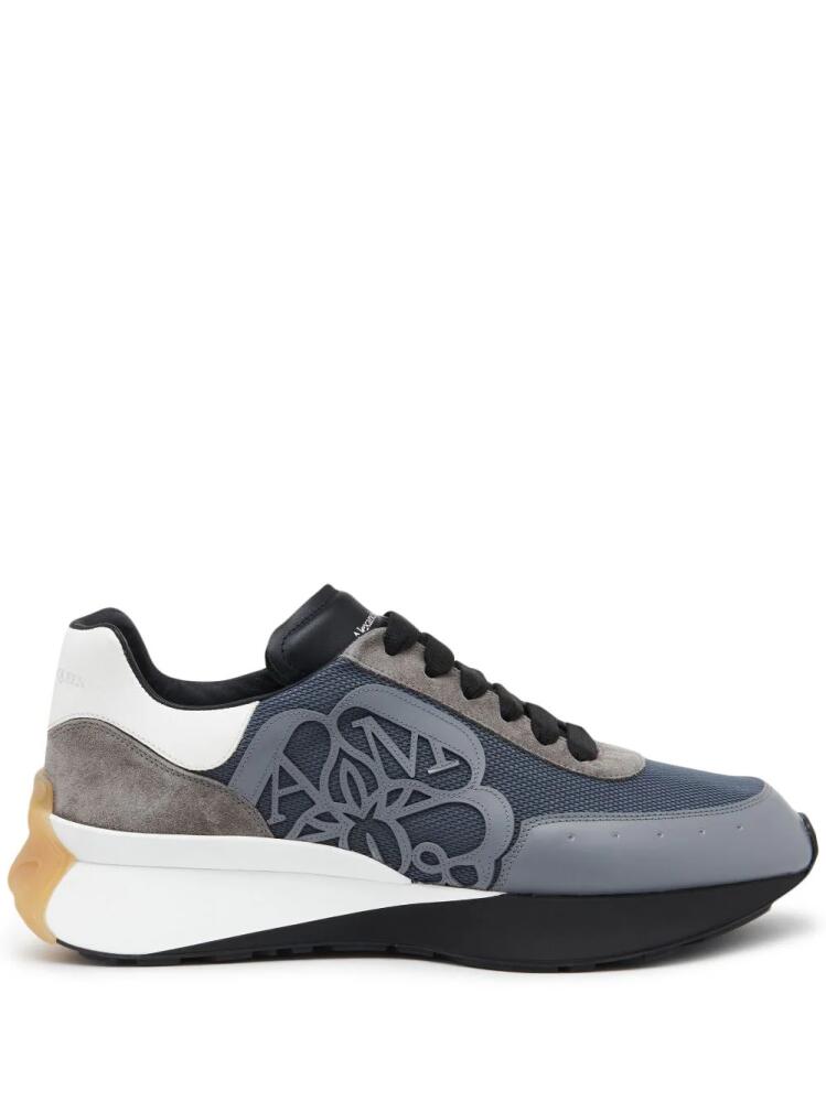 Alexander McQueen Sprint Runner chunky sneakers - Blue Cover