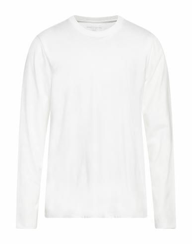 Majestic Filatures Man T-shirt White Organic cotton Cover