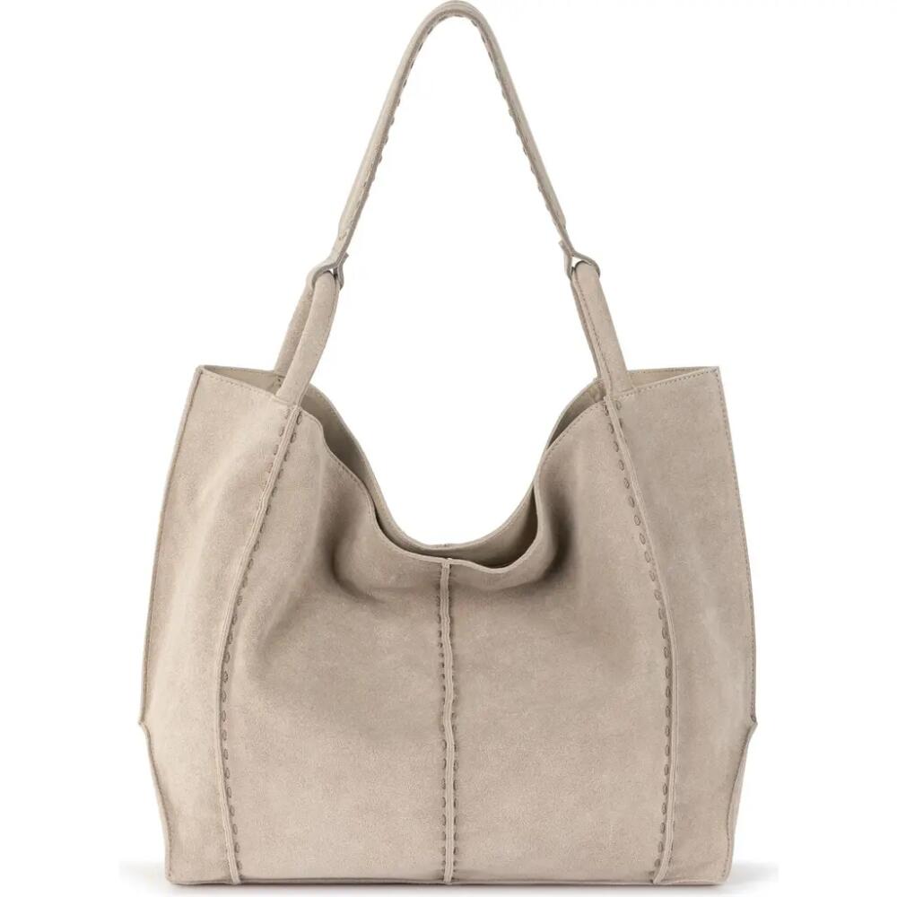 The Sak Los Feliz Large Tote Bag in Sand Suede Cover