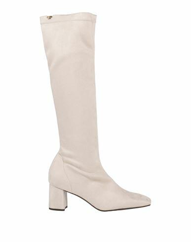 Pedro Miralles Woman Boot Light grey Textile fibers Cover