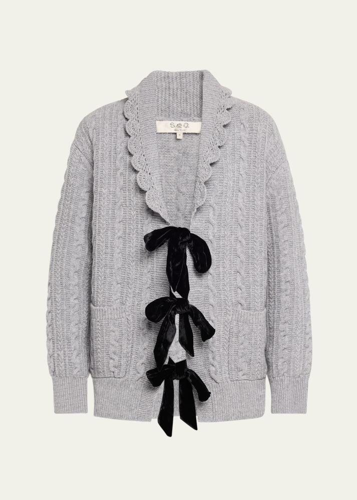 Sea Mariella Tie-Front Cardigan Cover