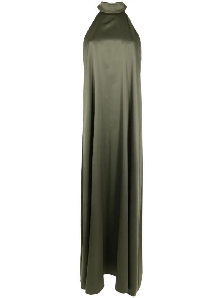 Lethicia Bronstein Bly halterneck maxi dress - Green Cover