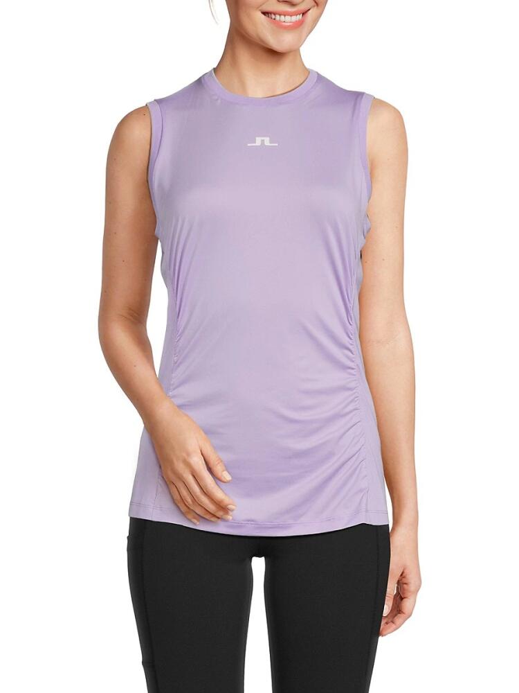 J. Lindeberg Women's Hanna Sleeveless Surf Top - Purple Cover