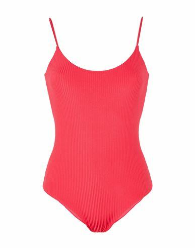 8 By Yoox Recycled Poly One-piece Swimsuit Woman One-piece swimsuit Fuchsia Recycled polyamide, Elastane Cover