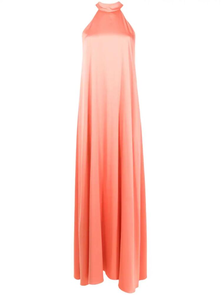 Lethicia Bronstein Bly halterneck maxi dress - Orange Cover