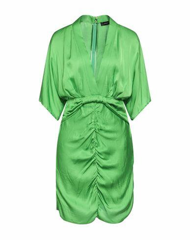 Les Bourdelles Des Garçons Woman Mini dress Green Viscose Cover