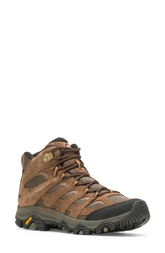 Merrell Moab 3 Mid Waterproof Hiking Shoe in Earth Cover