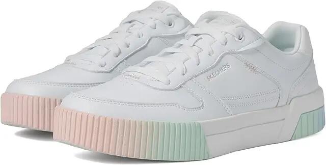 SKECHERS Court Classics Jade - Soft Glow (White) Women's Shoes Cover