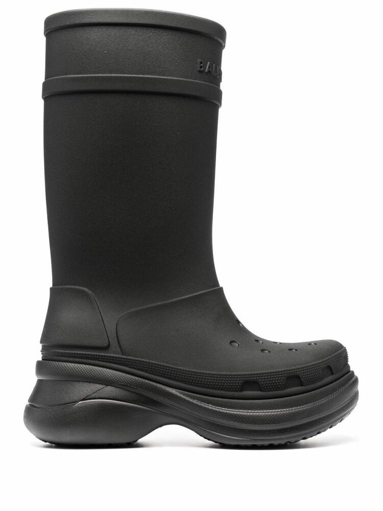 Balenciaga x Crocs rain boots - Black Cover