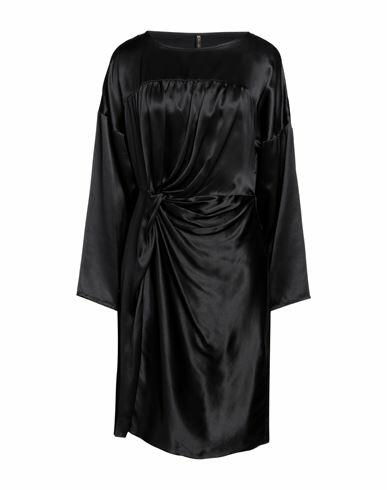 Manila Grace Woman Mini dress Black Silk Cover