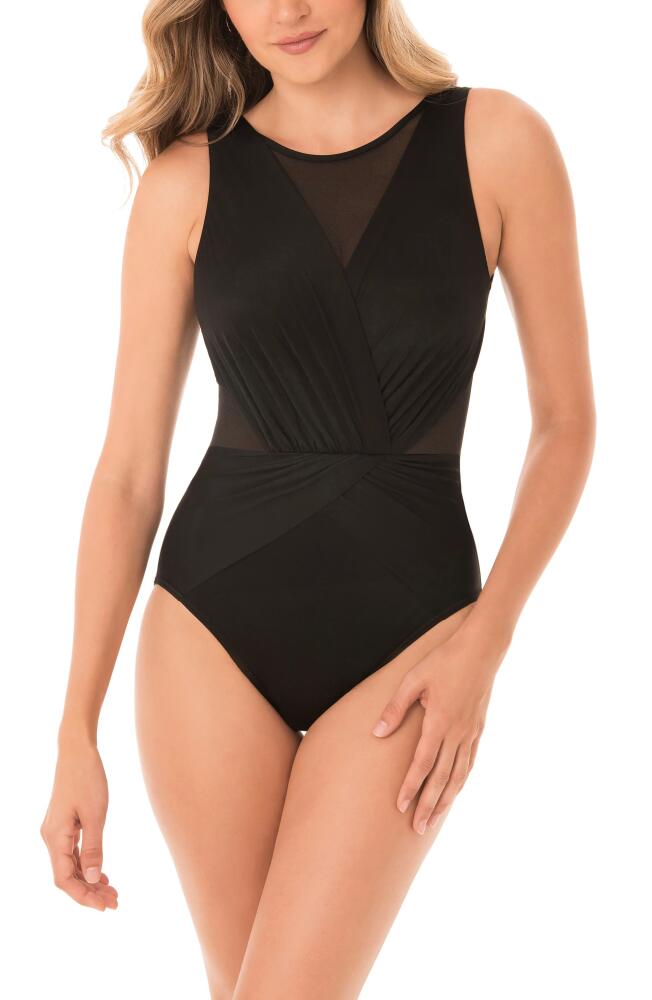 Miraclesuit Illusionist Palma One-Piece Swimsuit in Black Cover