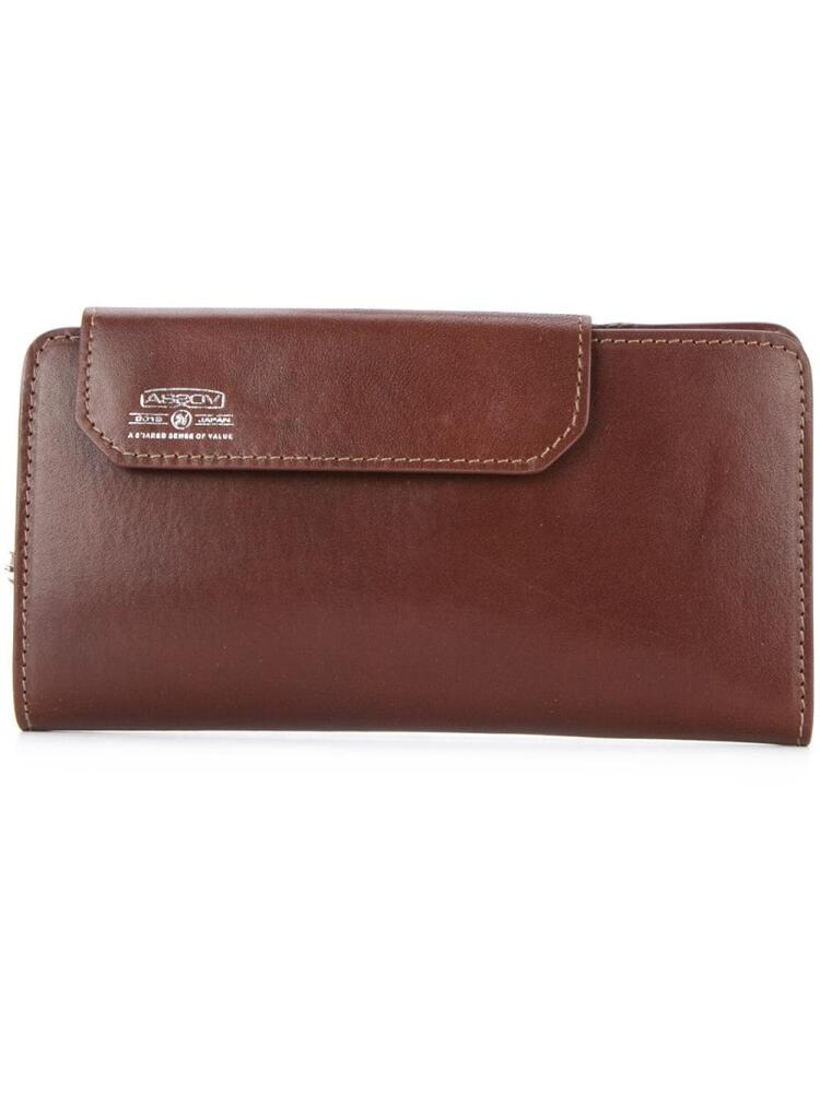 As2ov Mobile long wallet - Brown Cover