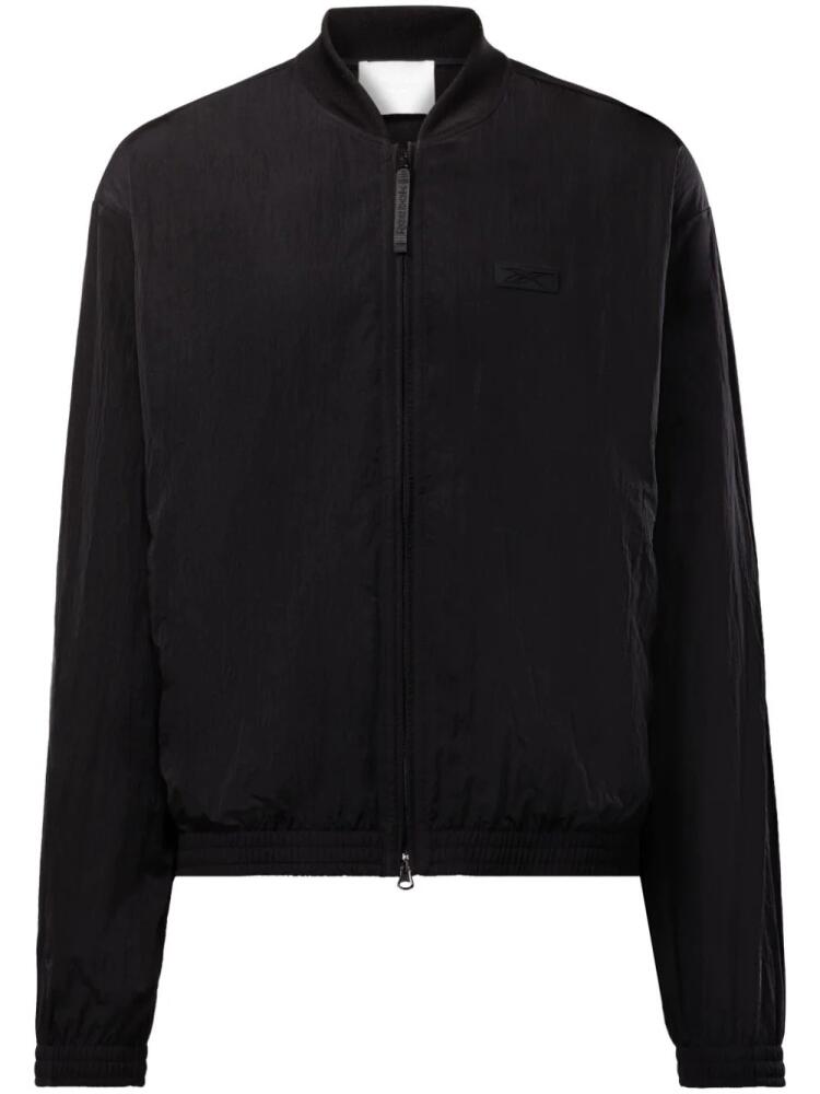 Reebok LTD stripe-detail bomber track jacket - Black Cover