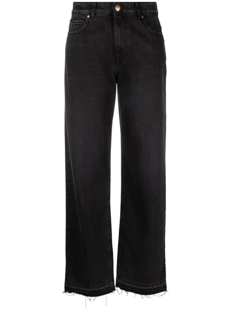 PINKO mid-rise boyfriend jeans - Black Cover