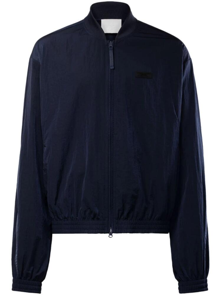 Reebok LTD stripe-detail bomber track jacket - Blue Cover