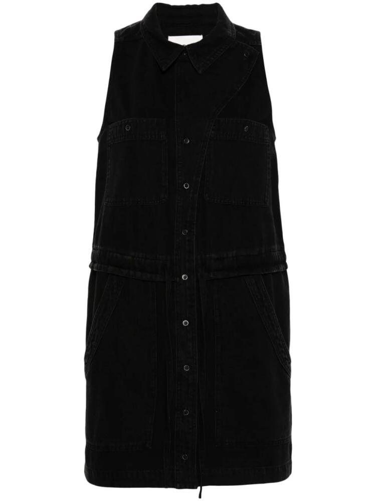 MARANT ÉTOILE Ines sleeveless denim dress - Black Cover