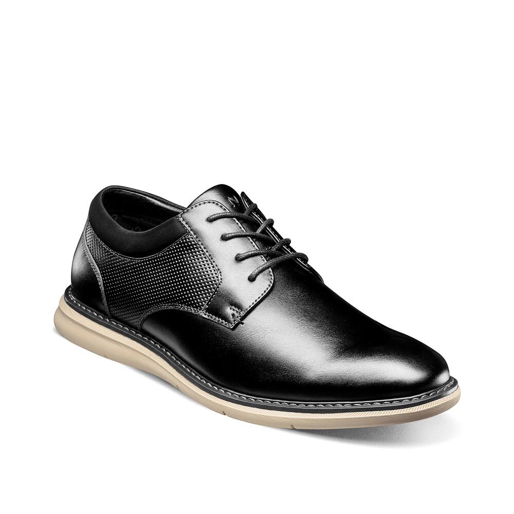 Nunn Bush Chase Plain Toe Oxford | Men's | Black/Multicolor Cover