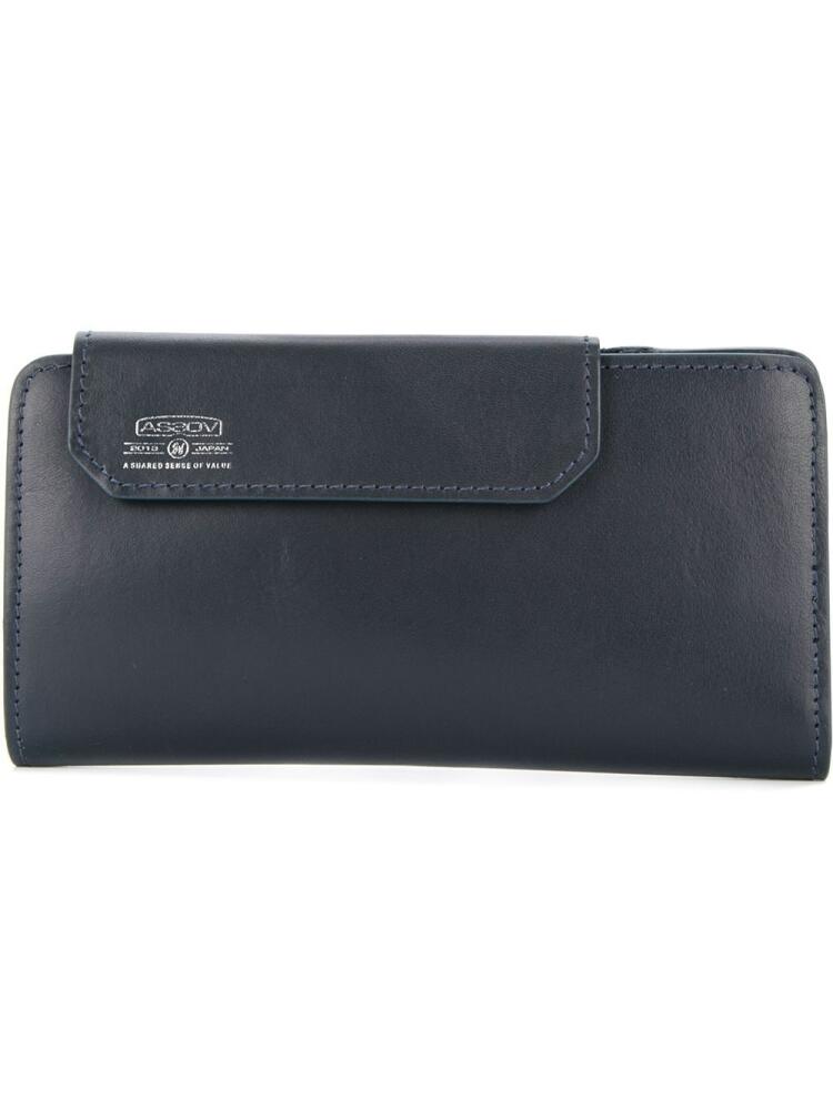 As2ov Mobile long wallet - Blue Cover